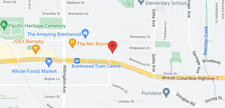 map of 1402 4650 BRENTWOOD BOULEVARD